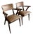 Mid-Century Modern Wood Armchairs, 1960s, Set of 2 For Sale