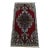 1980s Tribal Red Medallion Rug For Sale