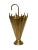 Metal Mid-Century Italian Brass Umbrella Stand, 1950s For Sale - Image 7 of 7