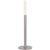 Modern Kelly Wearstler by Visual Comfort Signature Rousseau 20" Table Lamp in Polished Nickel with Etched Crystal For Sale - Image 3 of 3