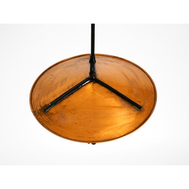 Large Vintage Pendant Lights in Heavy Metal and Copper, 1930s, Set of 2 For Sale - Image 10 of 18
