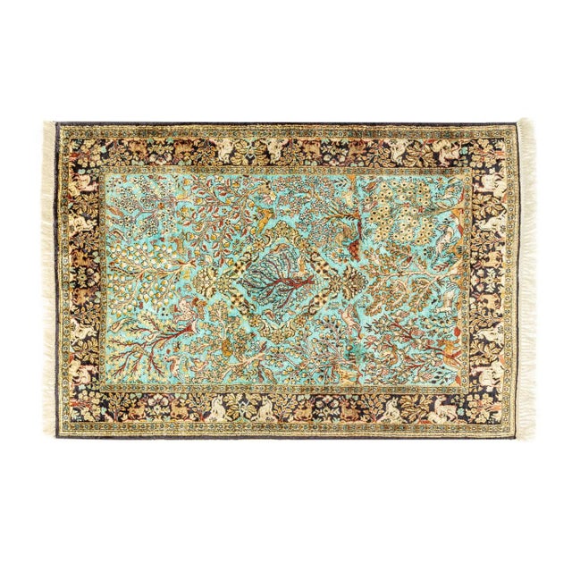 Vintage Ghom Rug For Sale - Image 13 of 13