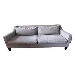 Crate & Barrel Transitional Sofa For Sale