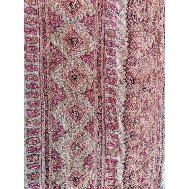 Textile Vintage Termeh Embroidery, 1890s For Sale - Image 7 of 17