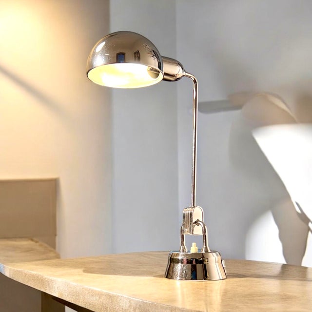 Art Deco France Table Lamp by Charlotte Perriand for Jumo, 1932 For Sale - Image 6 of 16