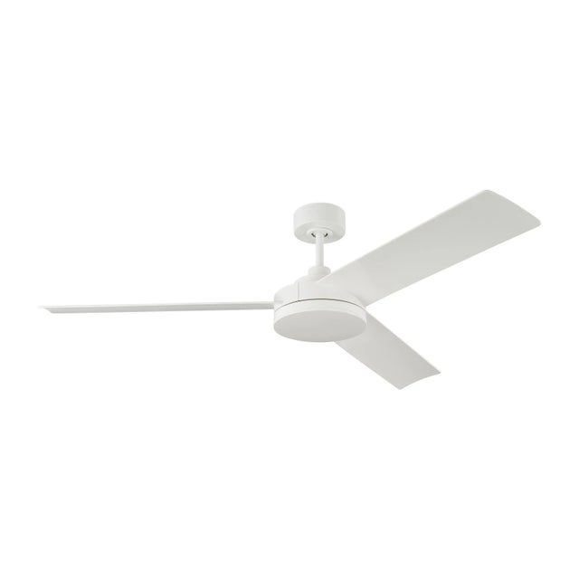 The Monte Carlo 56" Cirque - Matte White in matte white features a 120.0 X 20.0 6 speed motor with a Fifteen degree blade...