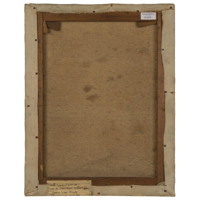 Modern George Mortram Moorhouse, Love-in-a-Mist Still Life, Early 1900s, Oil Painting For Sale - Image 3 of 5