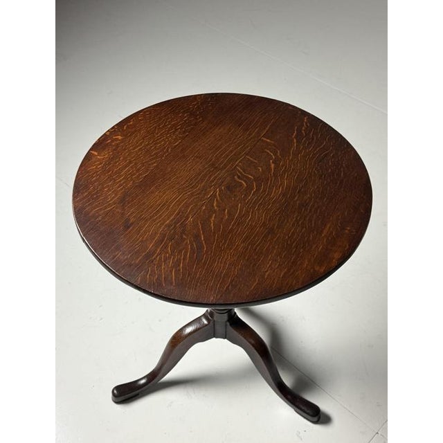 Tilt Top Table in Oak, 19th Century For Sale - Image 17 of 18