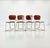 Timeless, modern, stylish, and delicate true mid-century vintage stacking/folding chairs—design classics from the early...