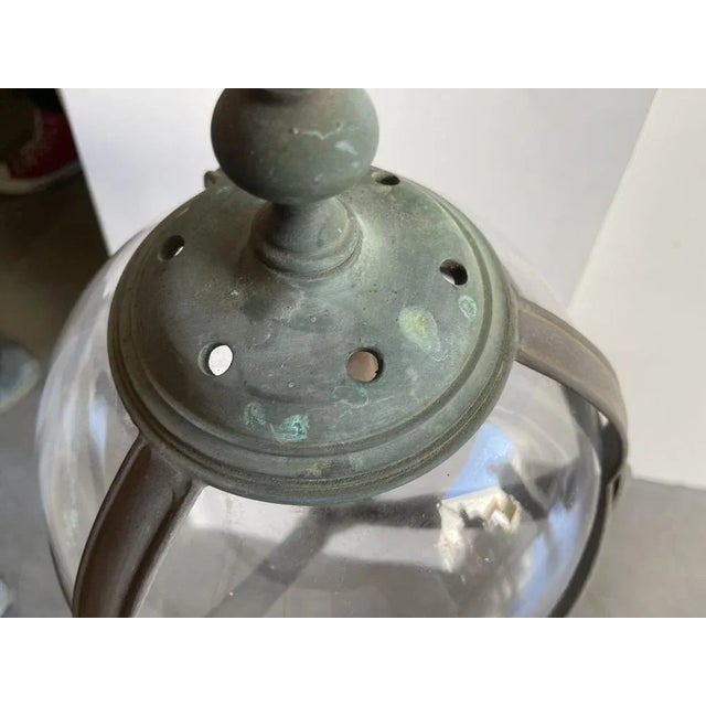 Large bronze vintage sconce single large sconce height 45 cm width 29 cm e27 light bulb new wiring installed compatible...