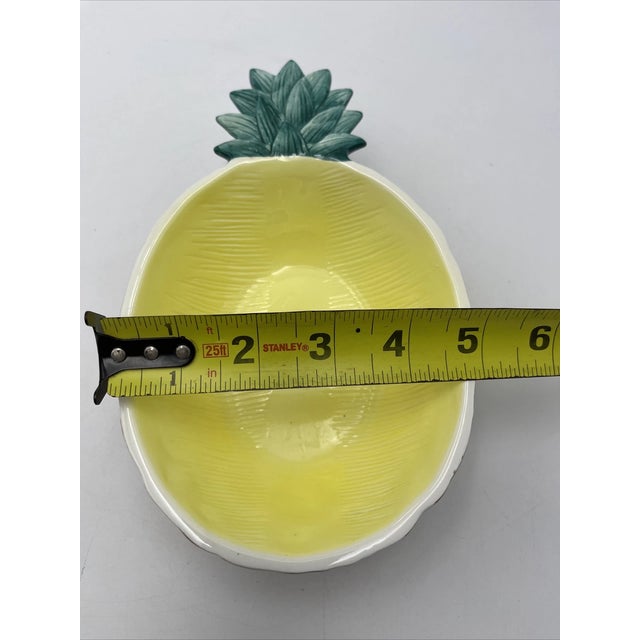 Mid-Century Modern Vintage Lord & Taylor Pineapple Shaped Dish For Sale - Image 3 of 10