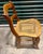 Antique Walnut Cane Seat Side Chair For Sale - Image 4 of 9