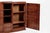 Antique Art Deco Tall Mahogany Wood Storage or Bar Cabinet 1940s For Sale In Detroit - Image 6 of 17