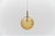 Mid-Century Modern Yellow Murano Glass Ball Pendant Lamp from Doria Leuchten, 1960s For Sale - Image 3 of 11