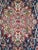 Wool pile genuine hand made vintage Persian Bakhtiar carpet -