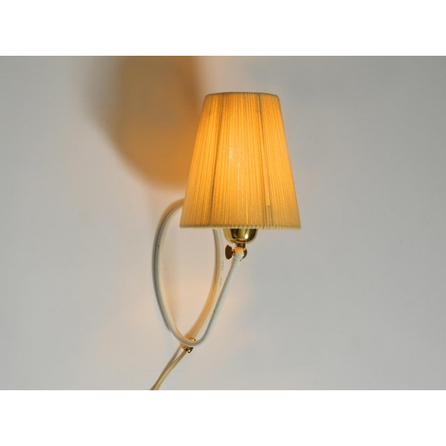 Beige Mid-Century Modern Table Lamp from Vereinigte Werkstätten, 1950s For Sale - Image 8 of 18