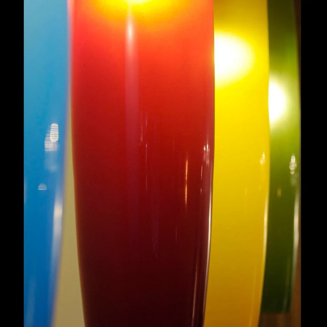 Italian Red Pendants in Murano Glass by Alessandro Pianon for Vistosi, 1960s For Sale - Image 13 of 18