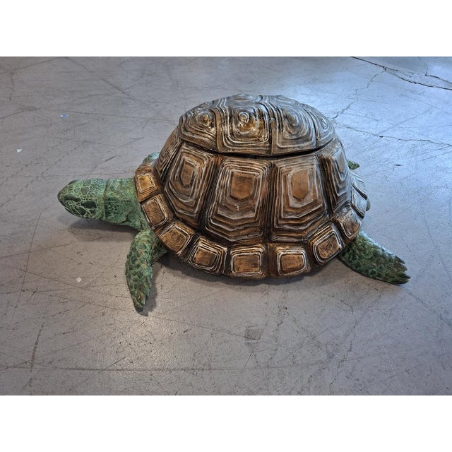 Turtle Sculpture, 1990, Bronze For Sale - Image 9 of 9