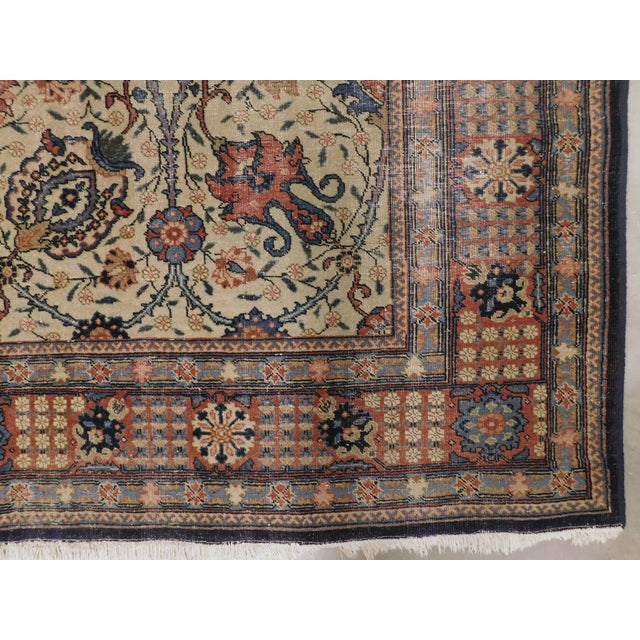 Antique Persian Tabriz Rug. 6'10"x 10' For Sale In Los Angeles - Image 6 of 18