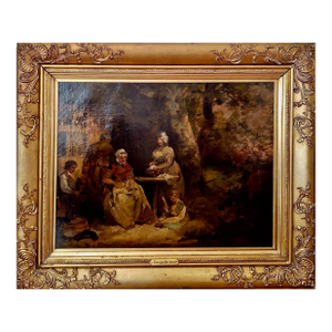 A Late 18th-Century Rural Family Scene, Attributed to George Morland (1763–1804)