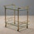 Gold Vintage Serving Trolley, 1970s For Sale - Image 8 of 8