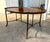 1960s 1960s Mid Century Modern Tea Table W/Wood Top & Brass Legs For Sale - Image 5 of 9