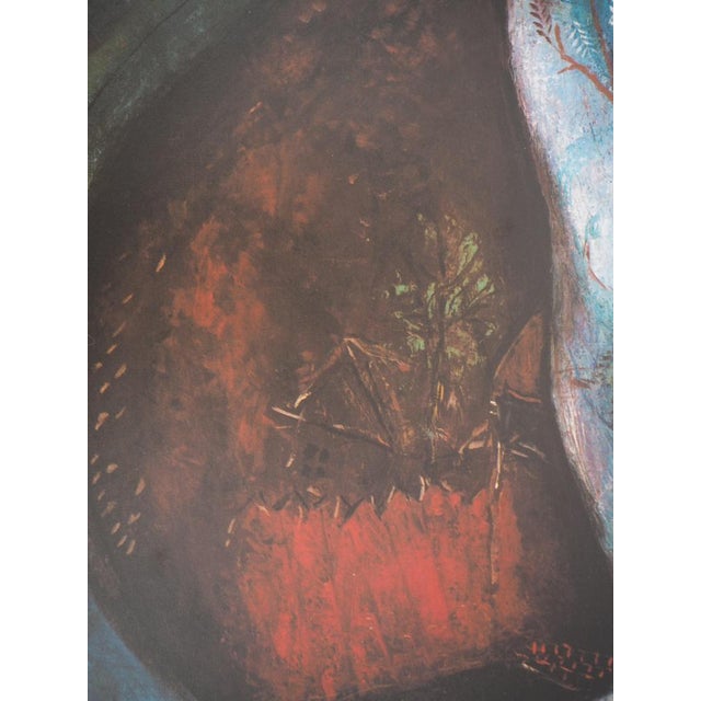 Le Jongleur Poster after Marc Chagall For Sale - Image 4 of 11