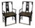 Antique Chinese Southern Official Hat Armchairs - a Pair For Sale
