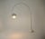 Plastic and metal floor lamp designed by Fabio Lenci for Guzzini. The globe can be oriented in any direction. Wear...