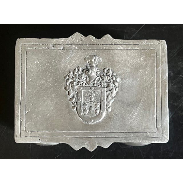 1970s Pedraza Segovia Spanish Wrought Pewter Box, C. 1970's For Sale - Image 5 of 8