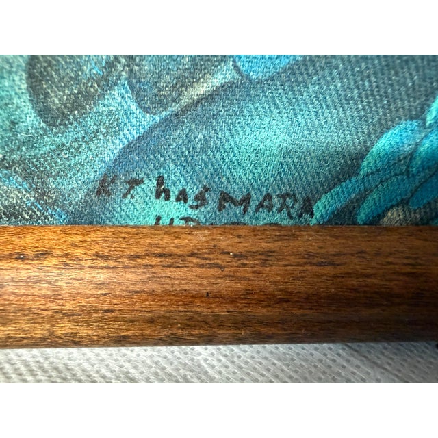 Traditional K T Hasmara Traditional Balinese Painting For Sale - Image 3 of 12