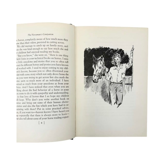 1940s The Horseman's Companion by Margaret Cabell Self 1949 Hardcover Book Equestrian For Sale - Image 5 of 12