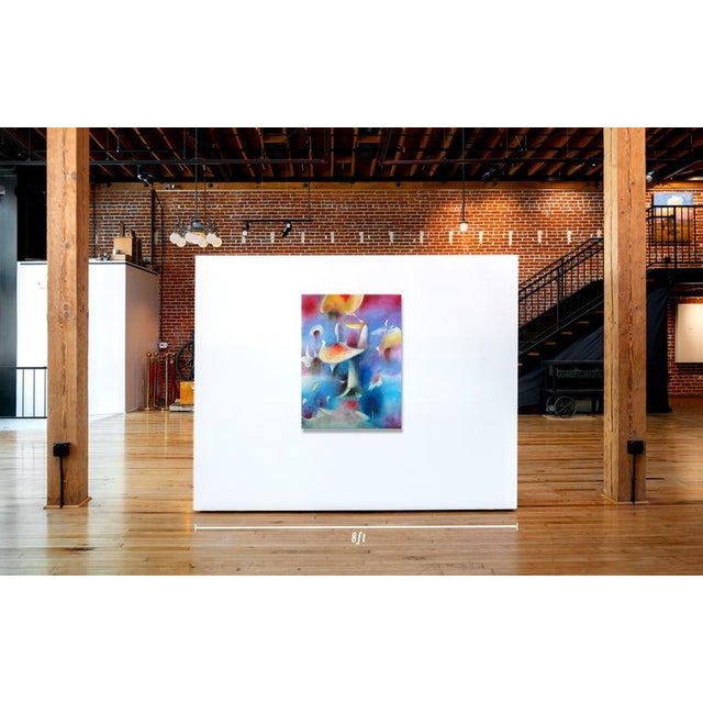 Abstract Daniel Ketelhut, "Letting Go" Original Oil on Canvas, 2022 For Sale - Image 3 of 3
