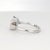 14k White Gold Ring With Octagon Aquamarine and Diamonds For Sale - Image 10 of 18