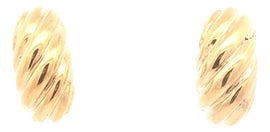 Example of Huggies and Hoop Earrings