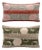Embroidered Suzani Lumbar Pillow Cover 13'' X 24'' - Set of Two For Sale