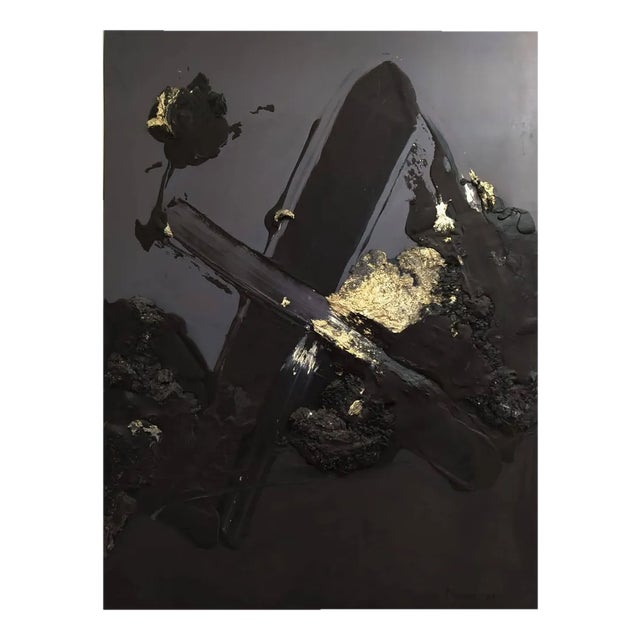 Agusti Penades, Augusti, 1989, Mixed Media on Canvas For Sale