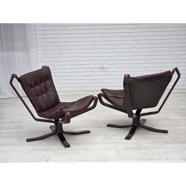 Norwegian Falcon Lounge Chair by Sigurd Ressel for Vatne Møbler, 1970s For Sale - Image 17 of 18
