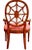 Ethan Allen Late 20th Century Ethan Allen Spider Back Arm Chairs - Set of 4 For Sale - Image 4 of 12
