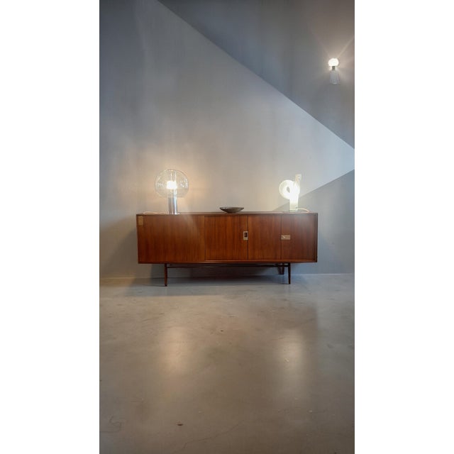 Mid-Century Modern Teak Sideboard by Edmondo Palutari for Dassi, Italy, 1960s For Sale - Image 3 of 10