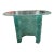 1980s Murano Stacked Glass Side Table For Sale