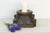 Carved & Painted Teak Candle Holder For Sale In Los Angeles - Image 6 of 6