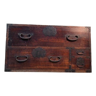 Japanese Tansu Chest, 1910s For Sale