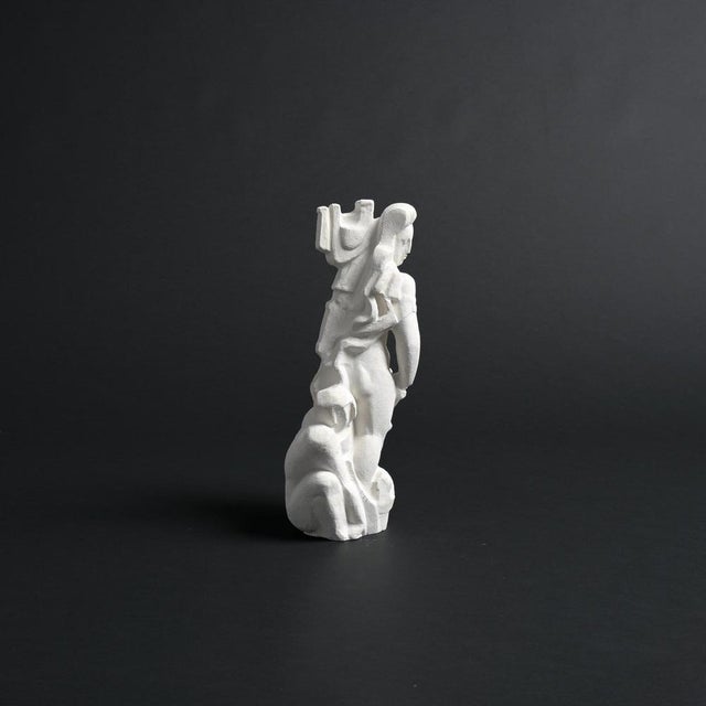 Jan Keustermans, Abstract Sculpture, Plaster For Sale - Image 10 of 18
