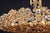 Large Gilt Brass and Crystal Glass Encrusted Chandelier from Palwa, Germany, 1970s For Sale - Image 16 of 18