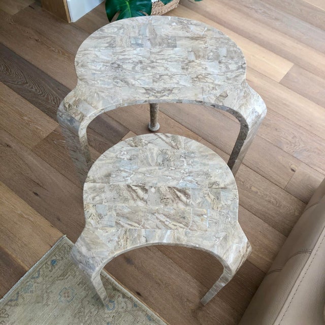 stone nest of tables