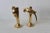 Frederick Cooper Brass Parrot Candleholders-A Pair For Sale - Image 4 of 12