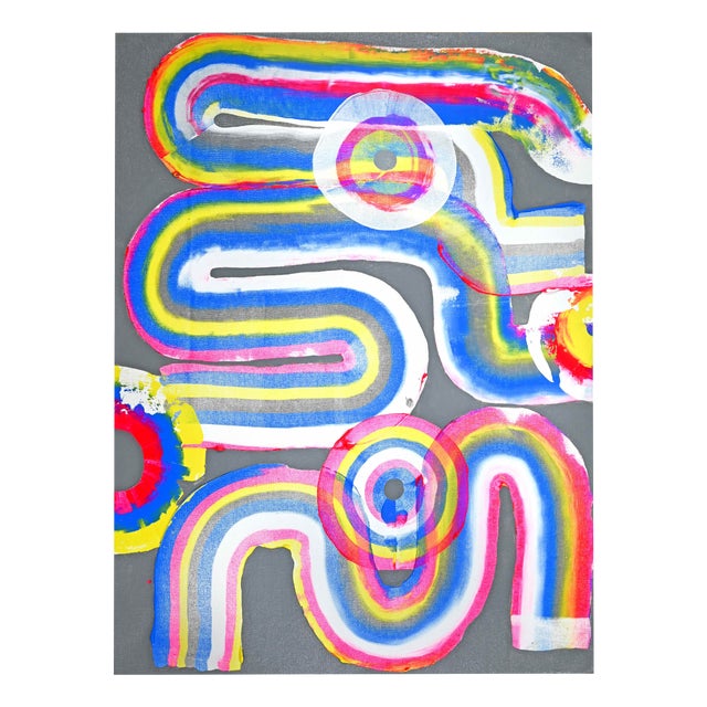 Sumit Mehndiratta, Composition No. 473, Acrylic on Canvas For Sale