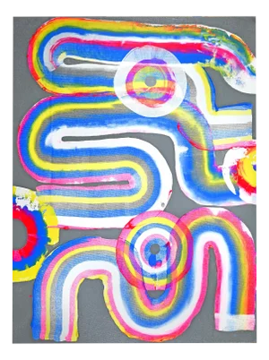 Sumit Mehndiratta, Composition No. 473, Acrylic on Canvas