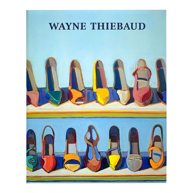 " Wayne Thiebaud : A Retrospective " First Edition Lithograph Print Large Hardcover Pop Art Exhibition Book For Sale